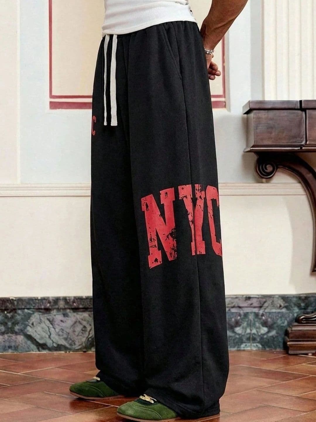 CLOTH N CODE Men Printed Relaxed Straight Leg Trousers - view 1