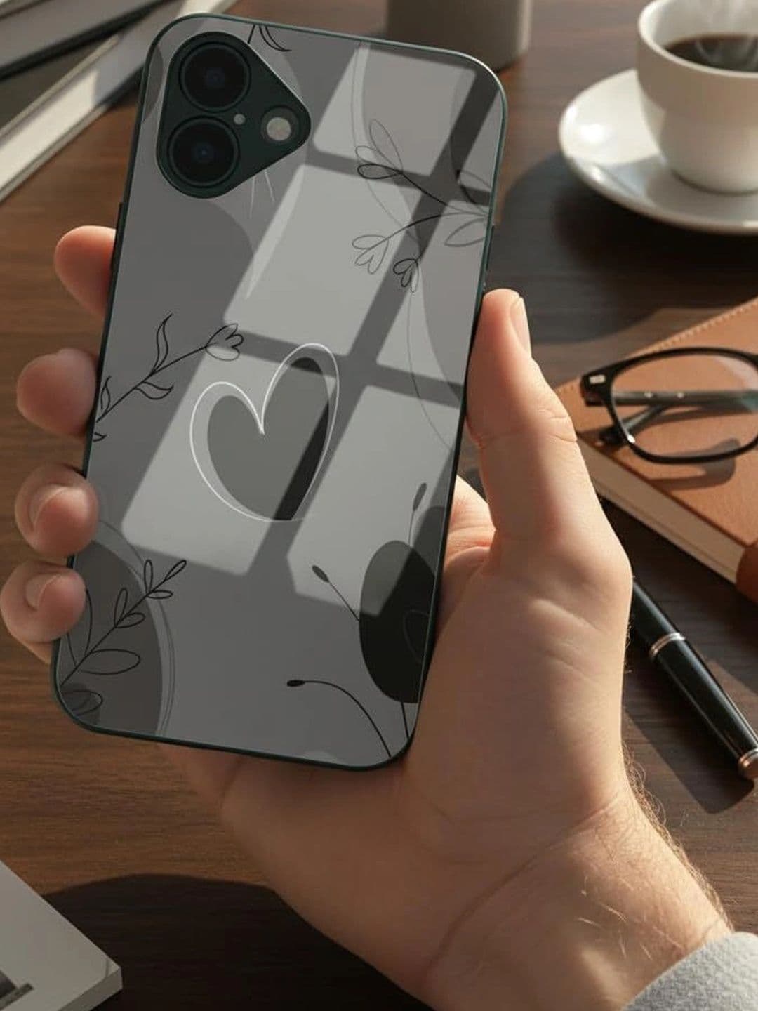 1219 Avenue Floral Printed iPhone 16 Plus Back Case Mobile Accessories - view 1