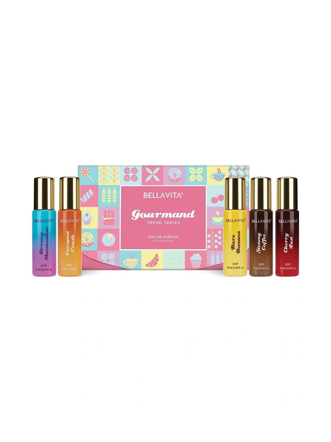Bella Vita Organic Set Of 5 Long Lasting EDP - 10 ml Each - view 1