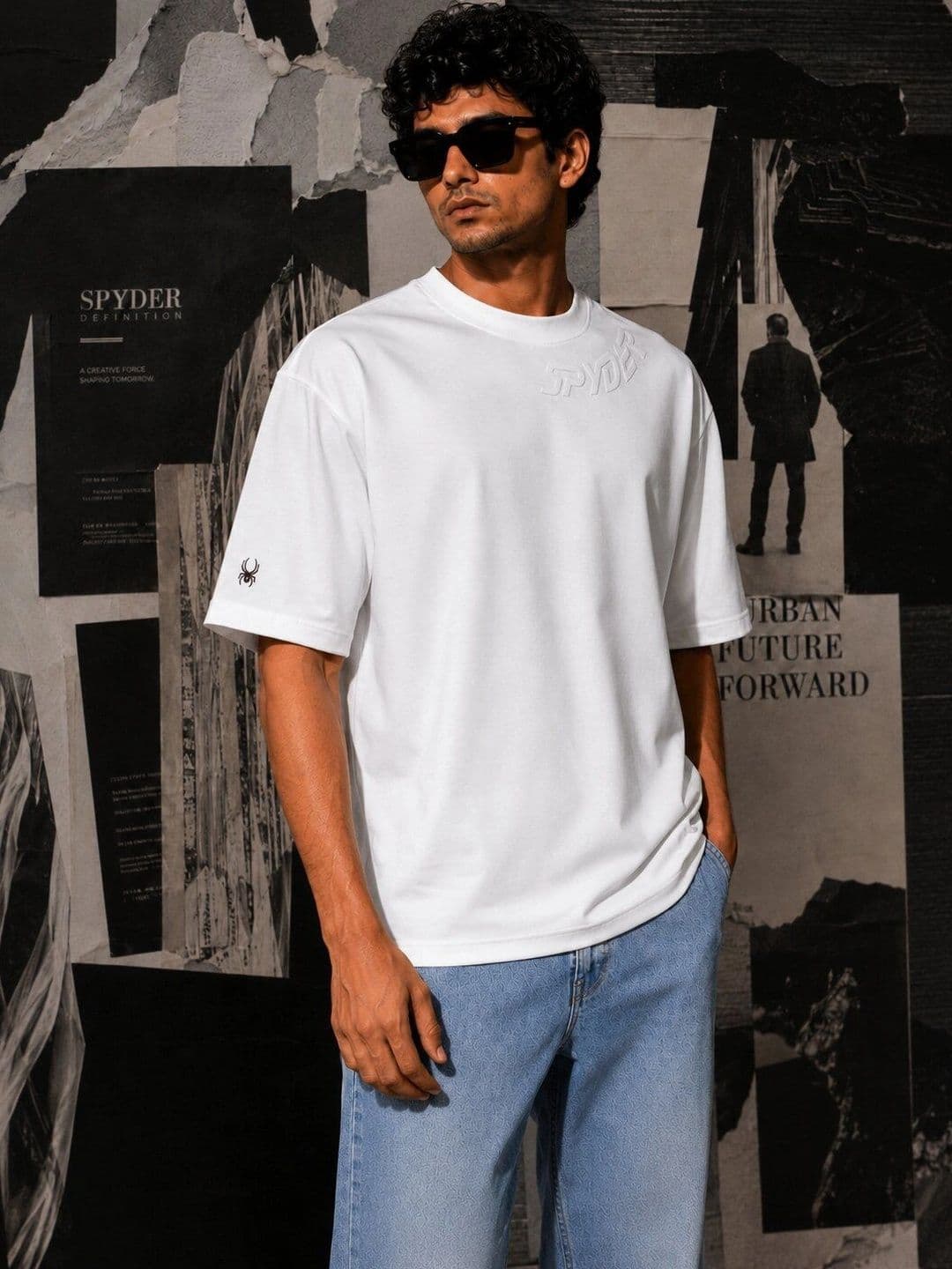 Mast & Harbour Men Brand Logo Printed T-shirt - view 1