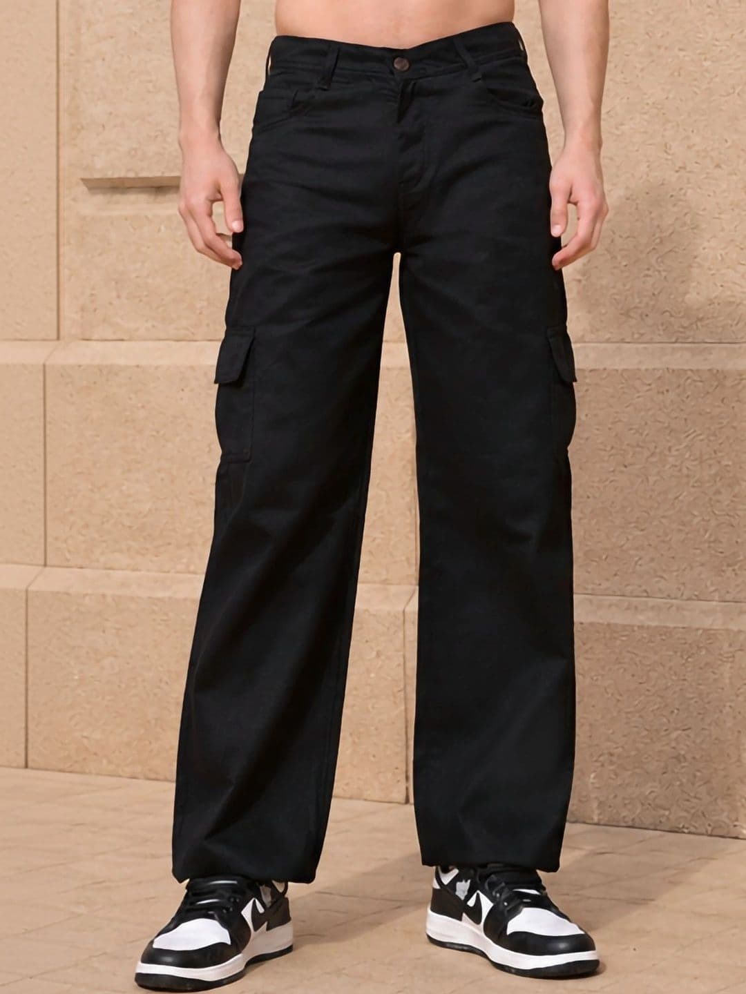 R.Code by The Roadster Life Co. Men Classic Relaxed Fit Mid-Rise Stretchable Jeans - view 1