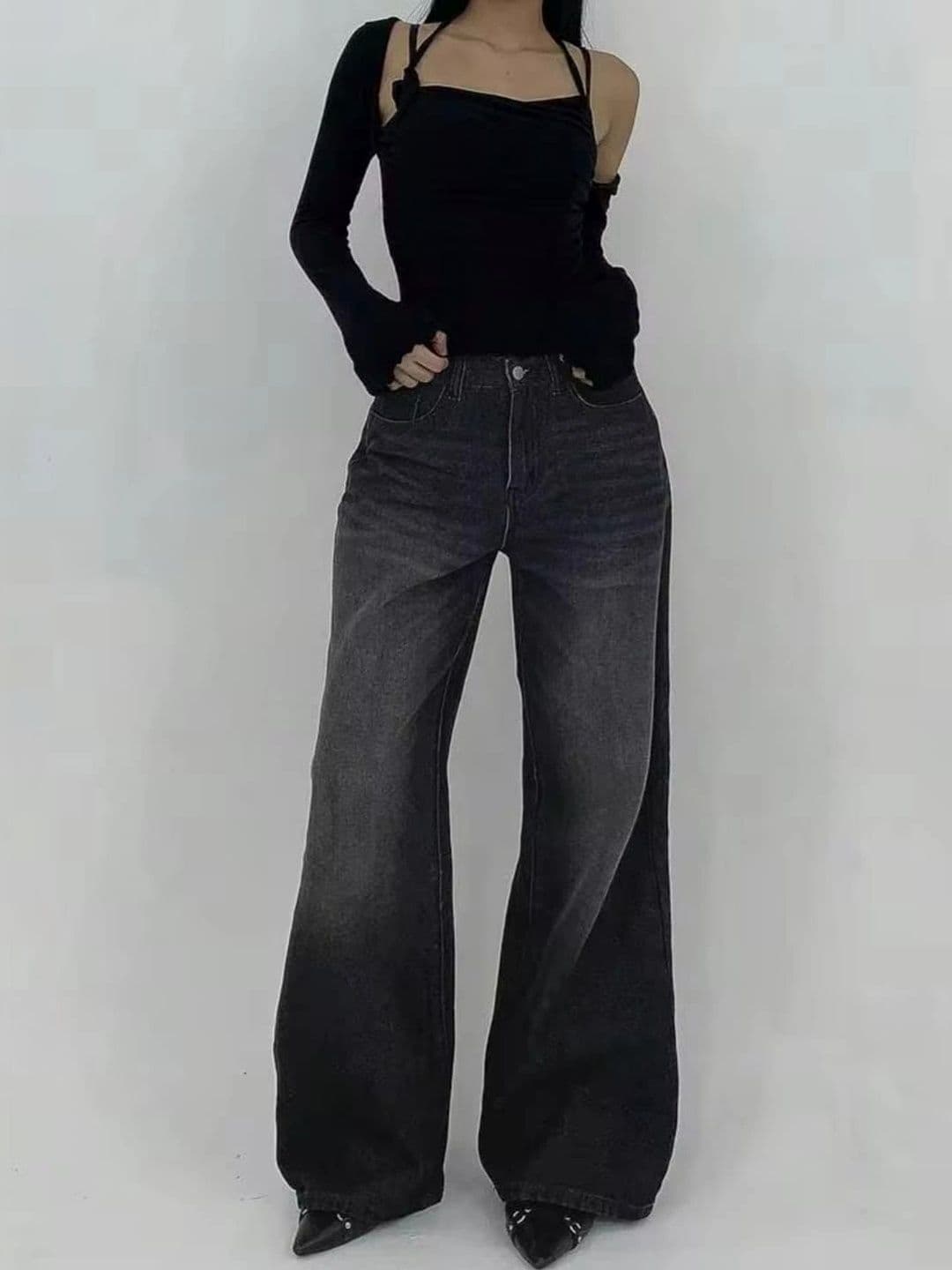 Mast & Harbour Women High-Rise Light Fade Ombre Jeans - view 1