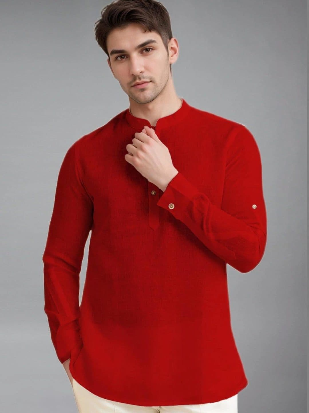 BLUE ROBED Men Kurta - view 1