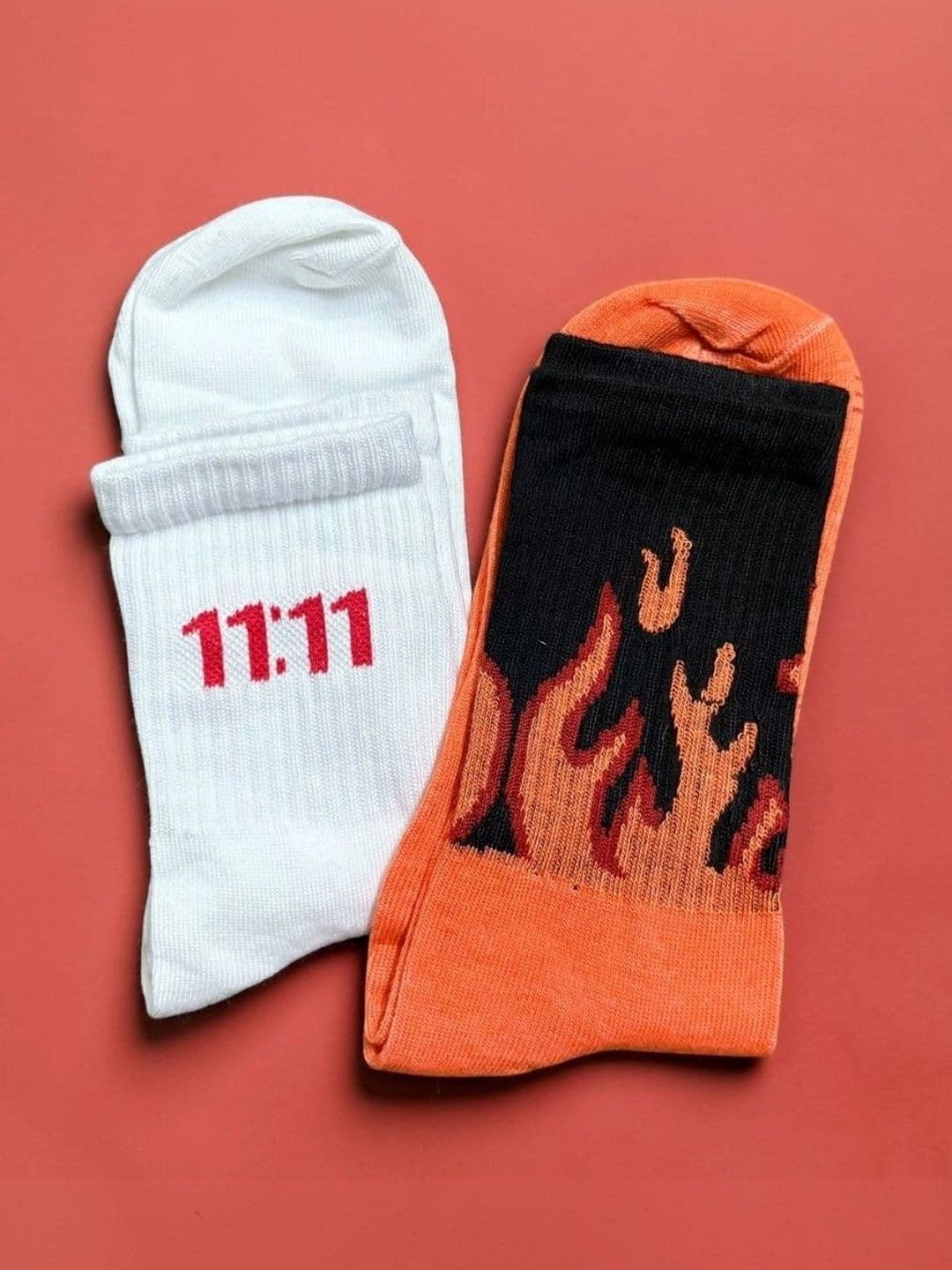 WhiteGate Men Cotton Blend Assorted Patterned Calf Length Socks - view 1