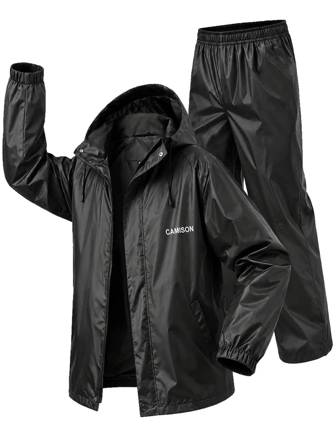 CAMISON Hooded Fabulous Reversible Raincoat - view 1