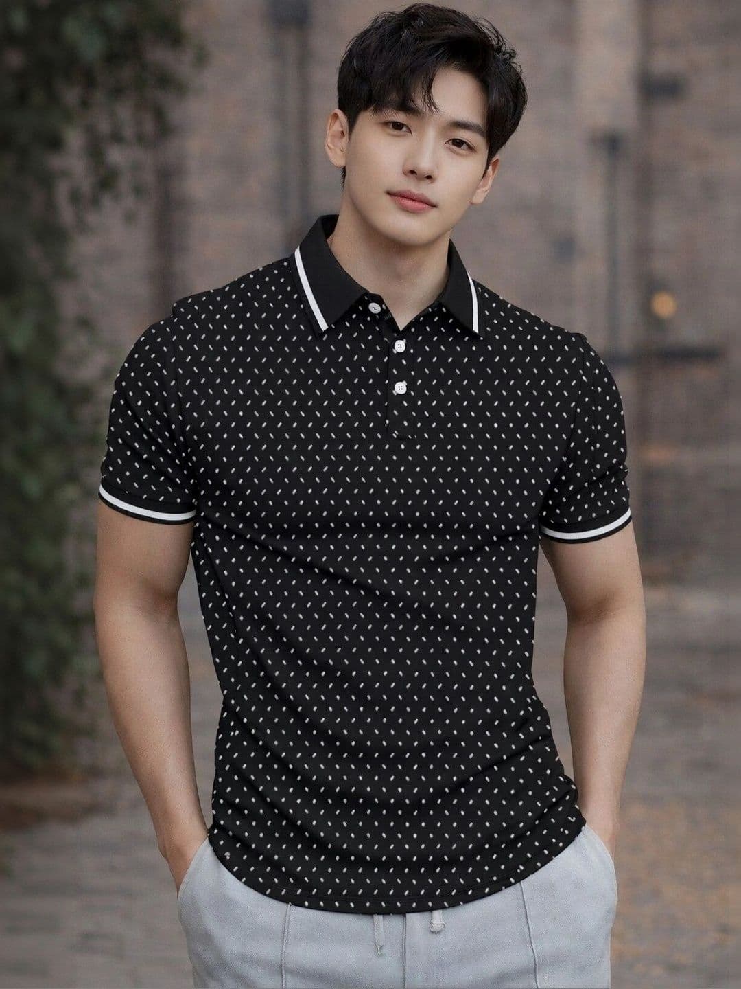 Moda Rapido Men Polo Collar T-shirt - view 1