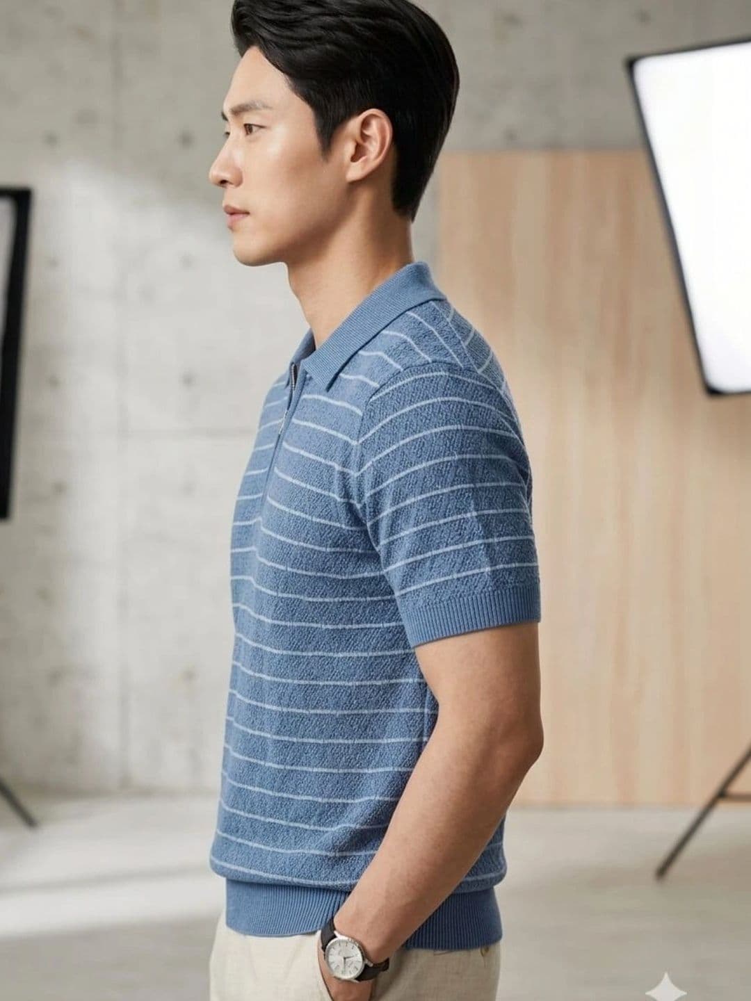 Moda Rapido Men Cotton Polo T-Shirt - view 1