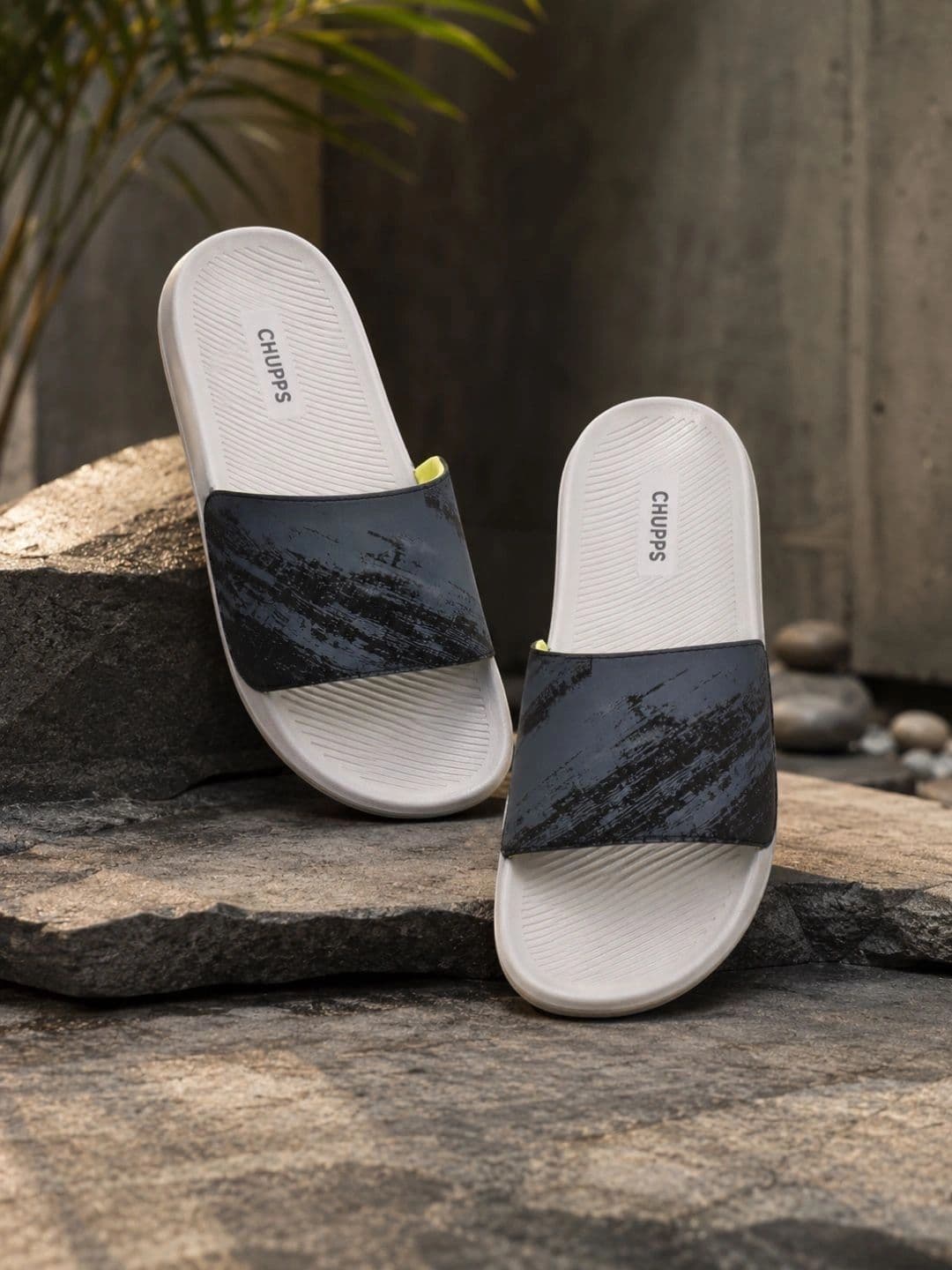 CHUPPS Men Printed Comfort Casual Wear Sliders - view 1