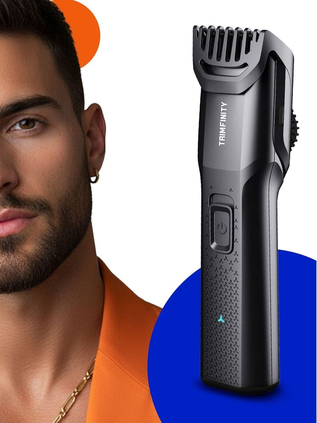 TRIMFINITY Rizzler Beard Trimmer- Black