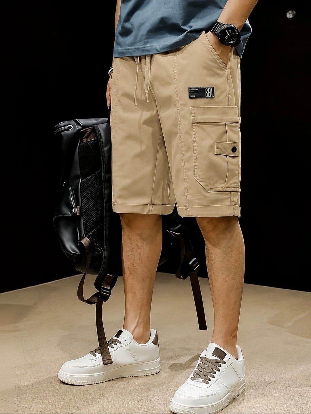 M J Fashion Men Cargo Shorts - view 1
