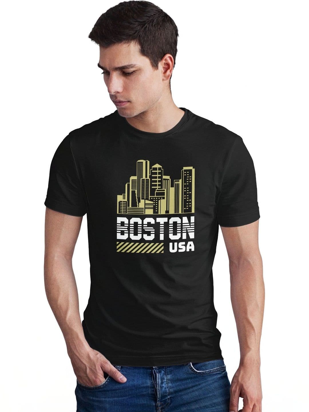 Seekbuylove Men Printed Bio Finish T-shirt - view 1