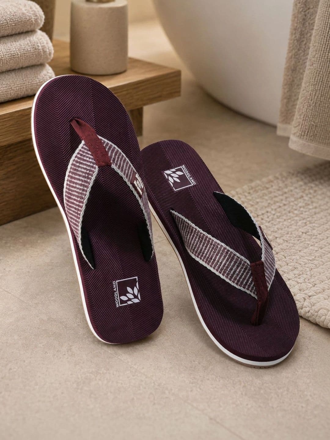 Woodland Men Thong Flip-Flops - view 1