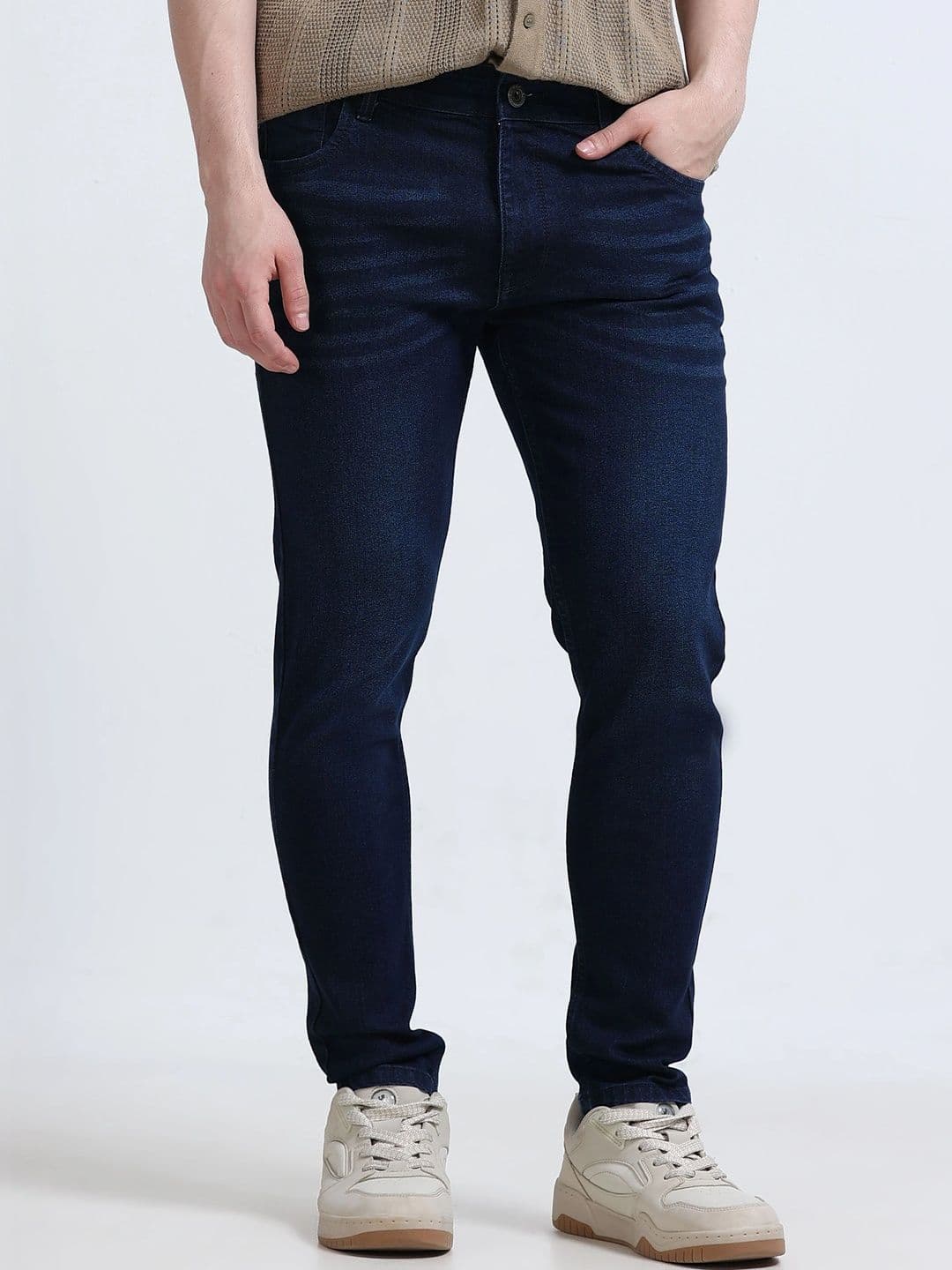 USD Men Skinny Fit Mid-Rise Jeans - view 1