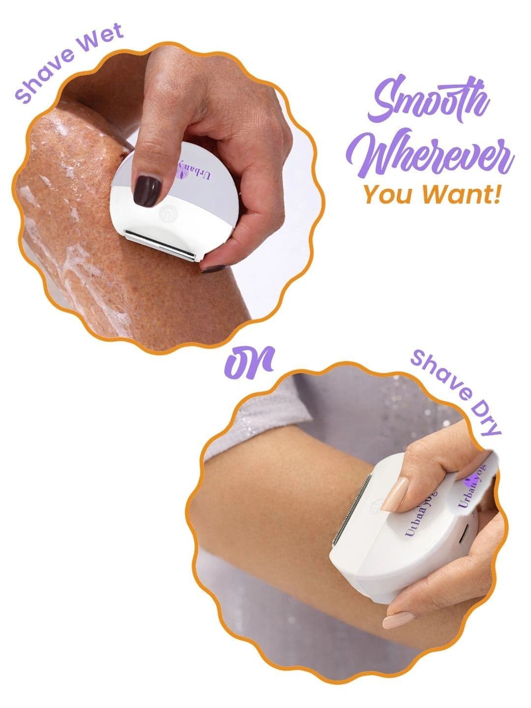URBANYOG Fuzz Off Mini Body Trimmer Shaver