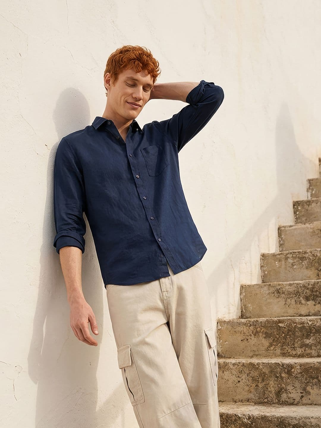 Mast & Harbour Pure Cotton Casual Shirt - view 1