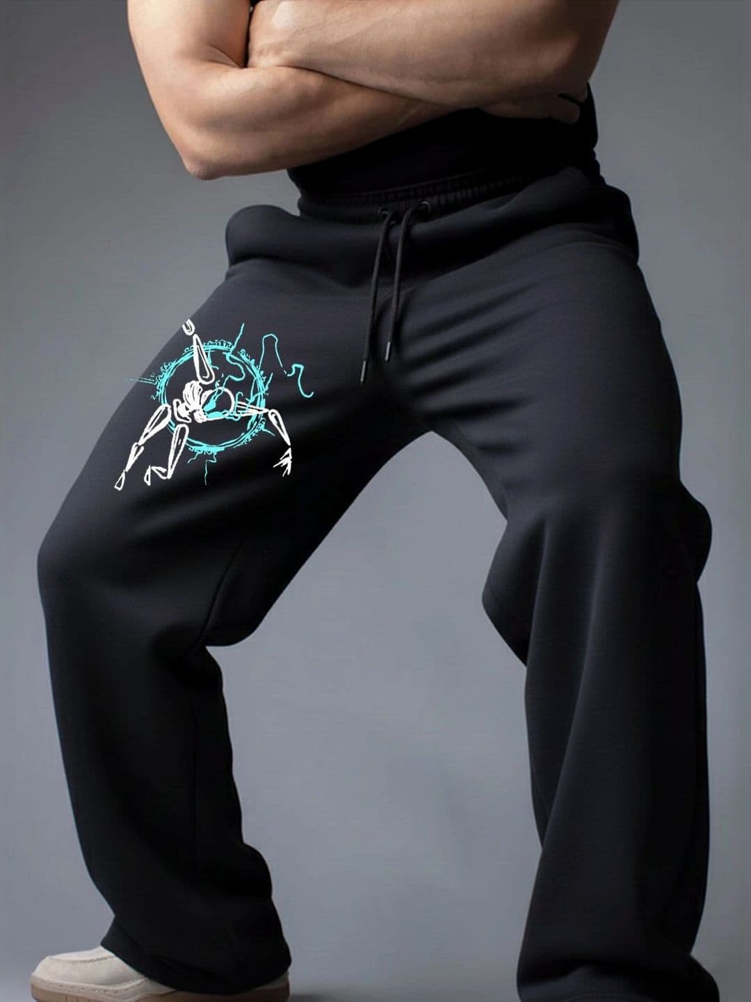 culish Men Regular Fit Graphic Print Training Track Pants - view 1