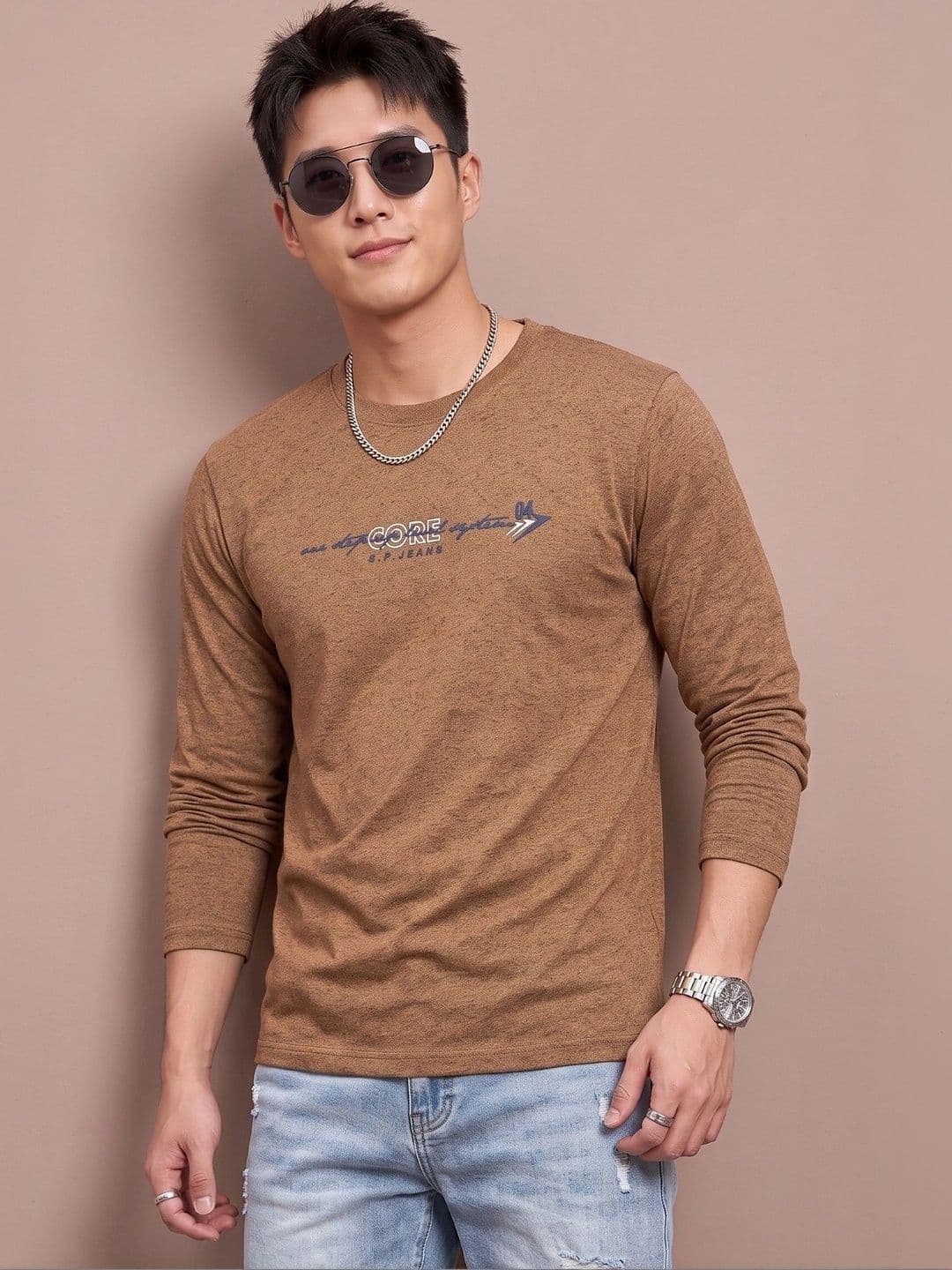 Moda Rapido Men Typography Printed T-shirt - view 1
