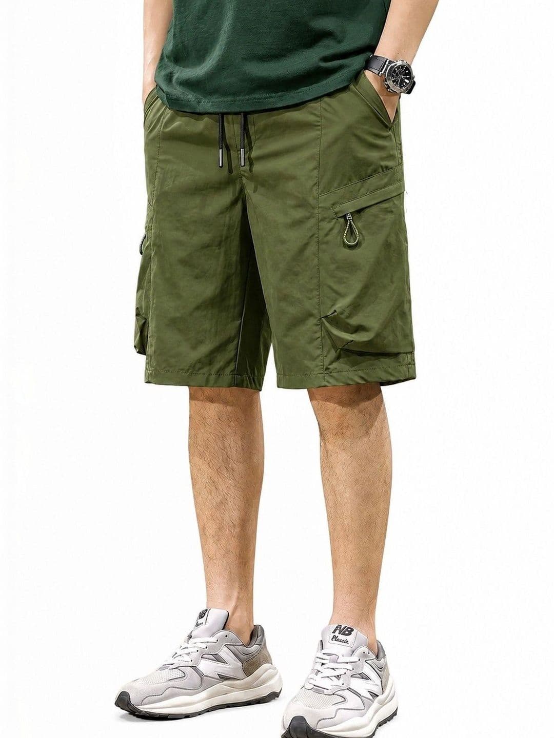 M J Fashion Men Regular Fit Rapid-Dry Cargos - view 1