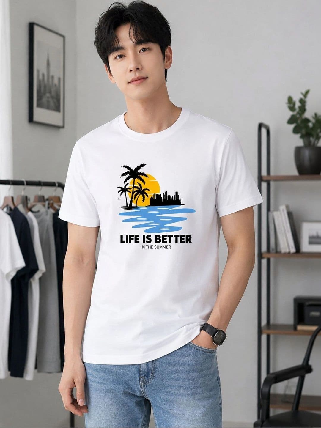 MOSSMOOR Men Printed T-shirt - view 1