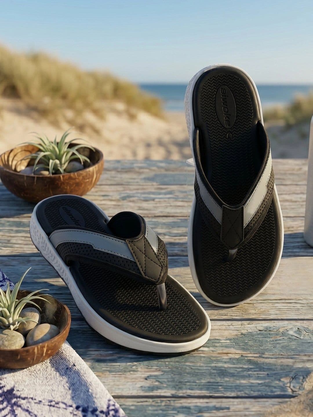 glitchez Men Thong Flip-Flops - view 1