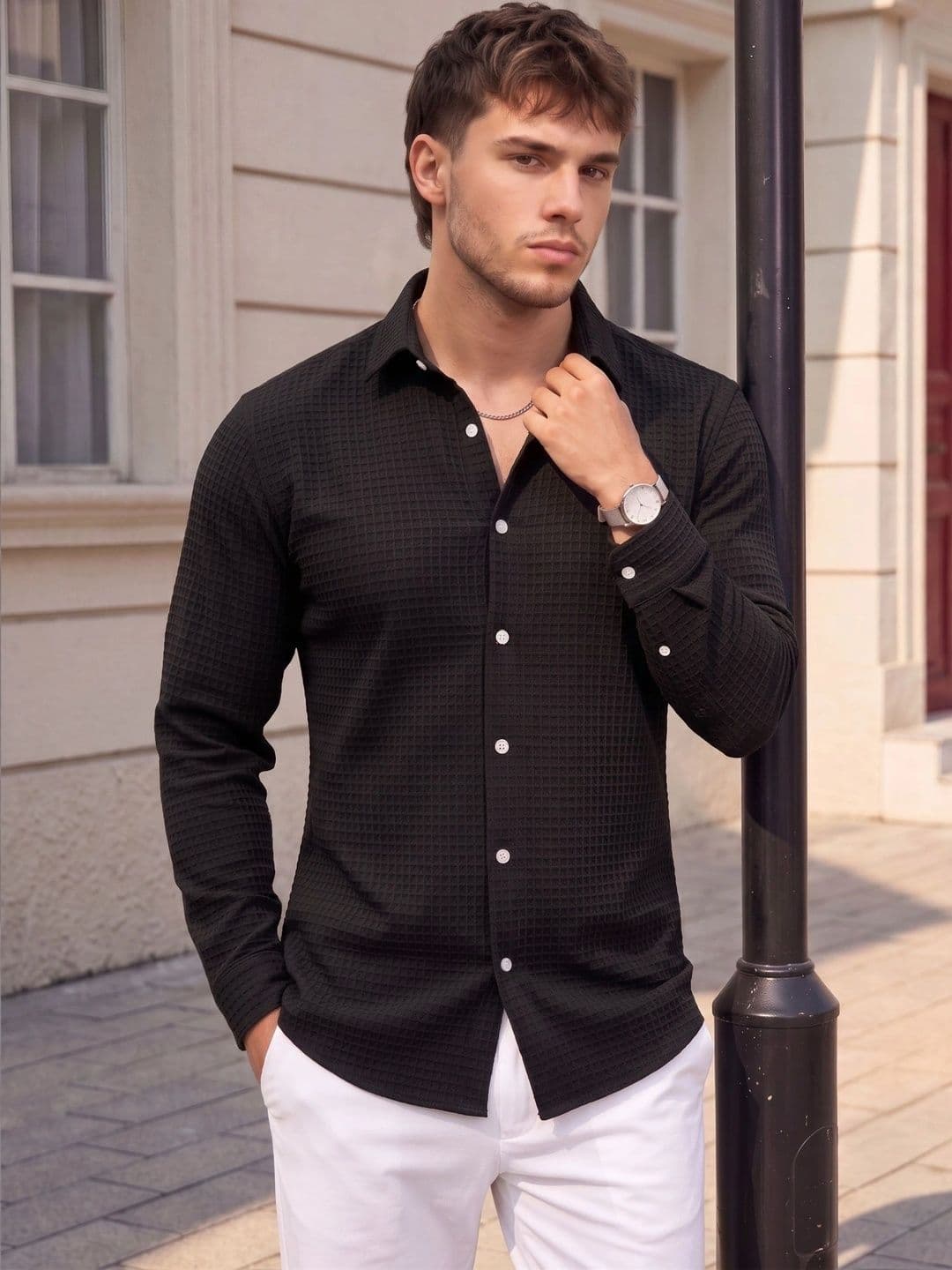 MACSIVO Men Standard Casual Shirt - view 1
