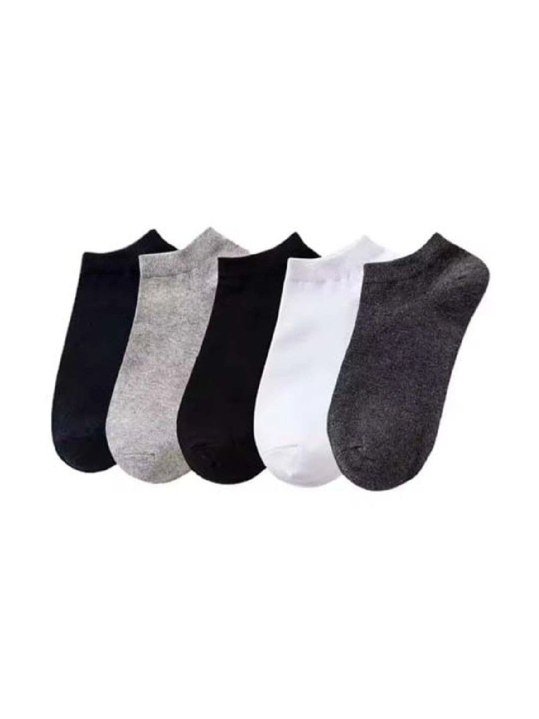 SHOPCASH Men Pack of 5 Cotton Assorted Ankle Length Socks - view 1