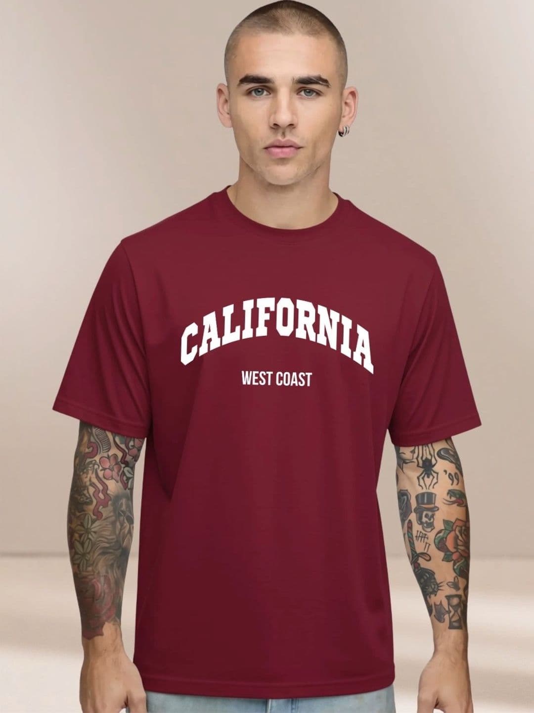 MEG FASHION Men Typography Printed T-shirt - view 1