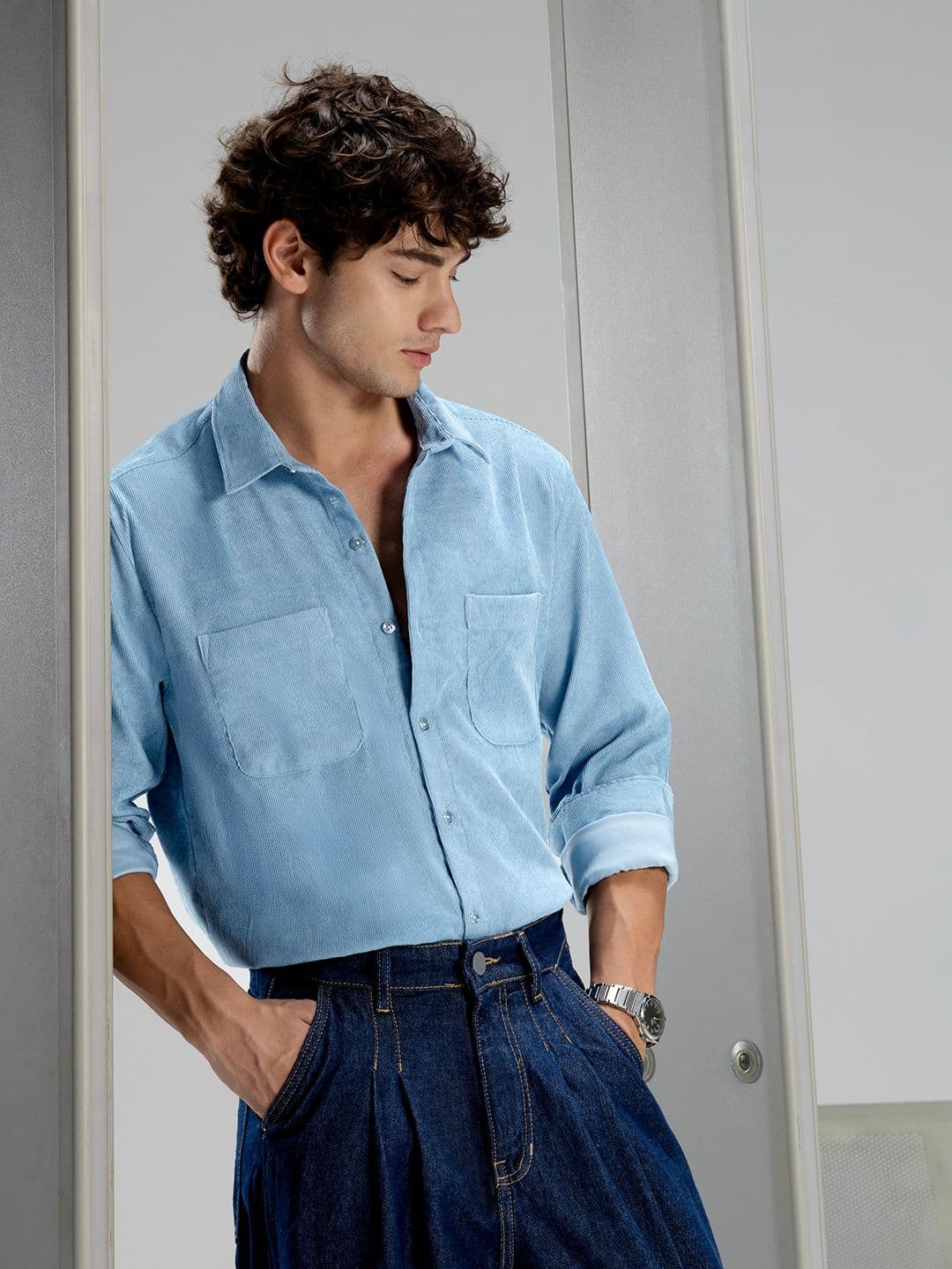 CAHOOT Men's Regular Fit Corduroy Shirt - view 1