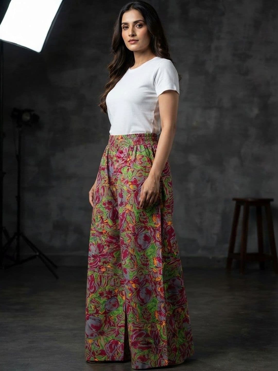 PRESHA Women Printed Ethnic Palazzos - view 1