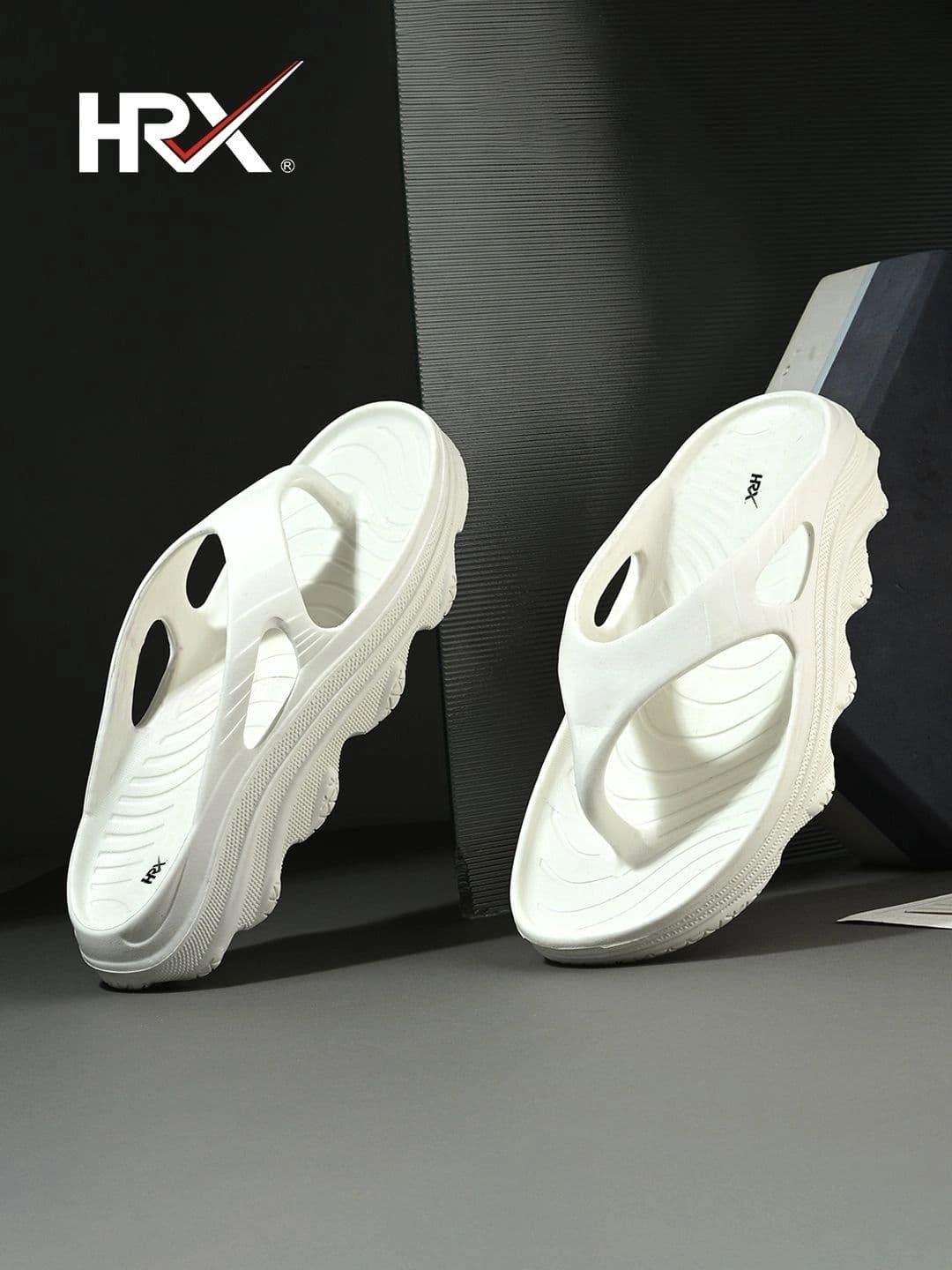 HRX by Hrithik Roshan Men Thong Flip-Flops - view 1
