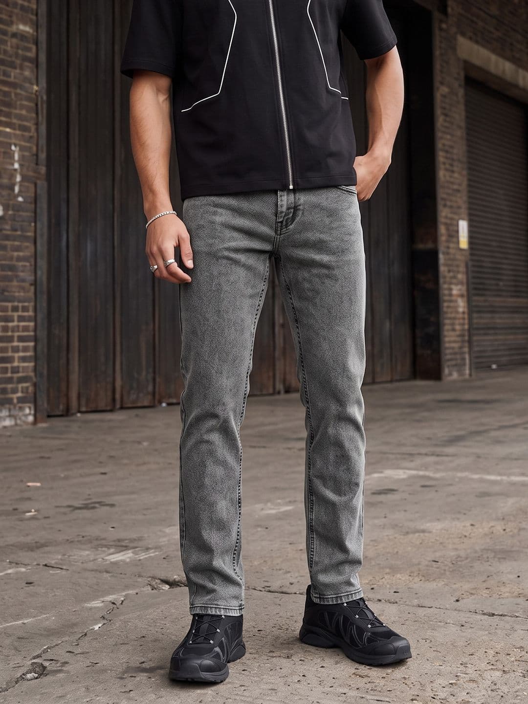 The Roadster Life Co. Men Slim Fit Stretchable Jeans - view 1