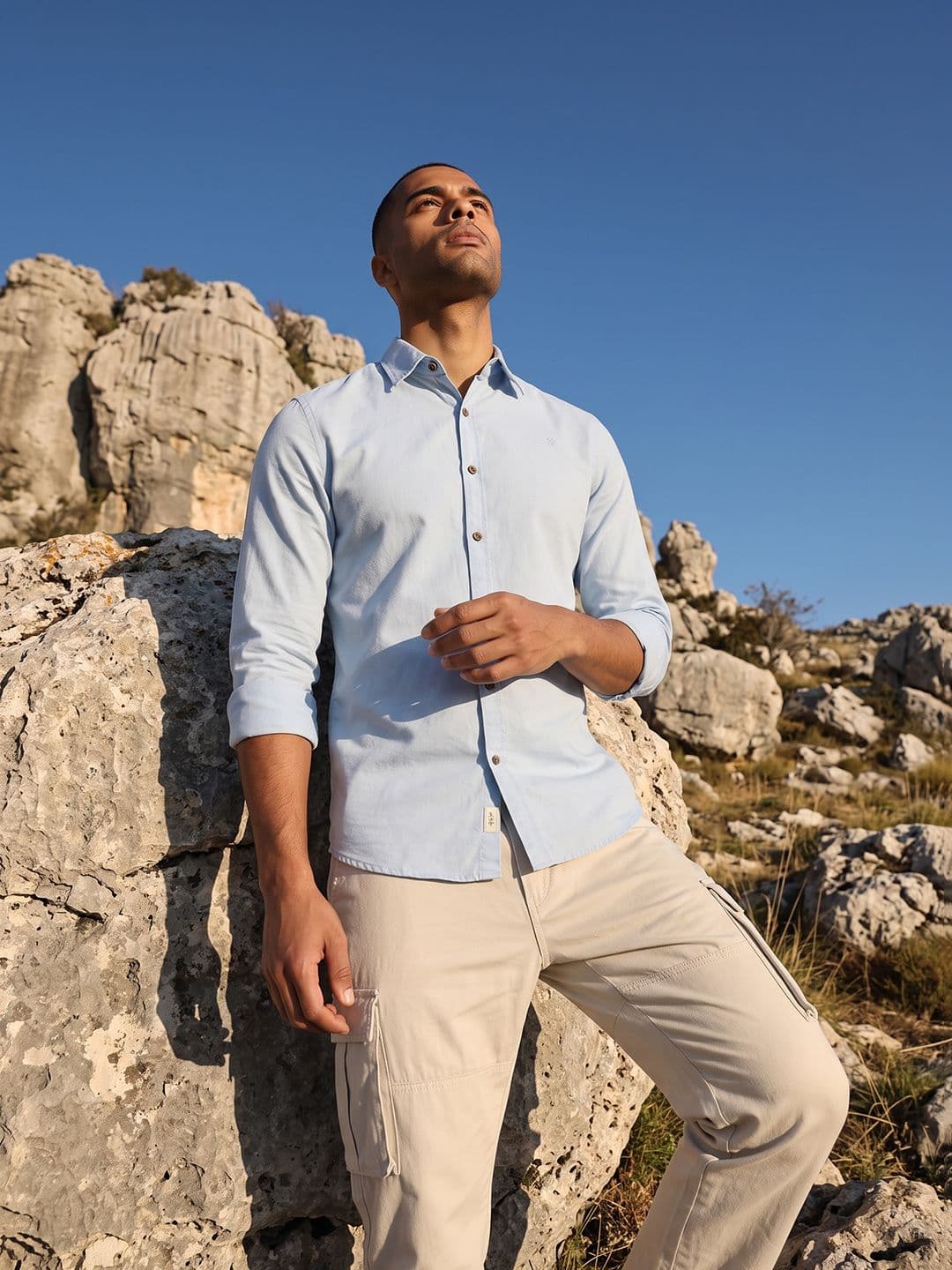 The Roadster Life Co. Pure Cotton Casual Shirt - view 1