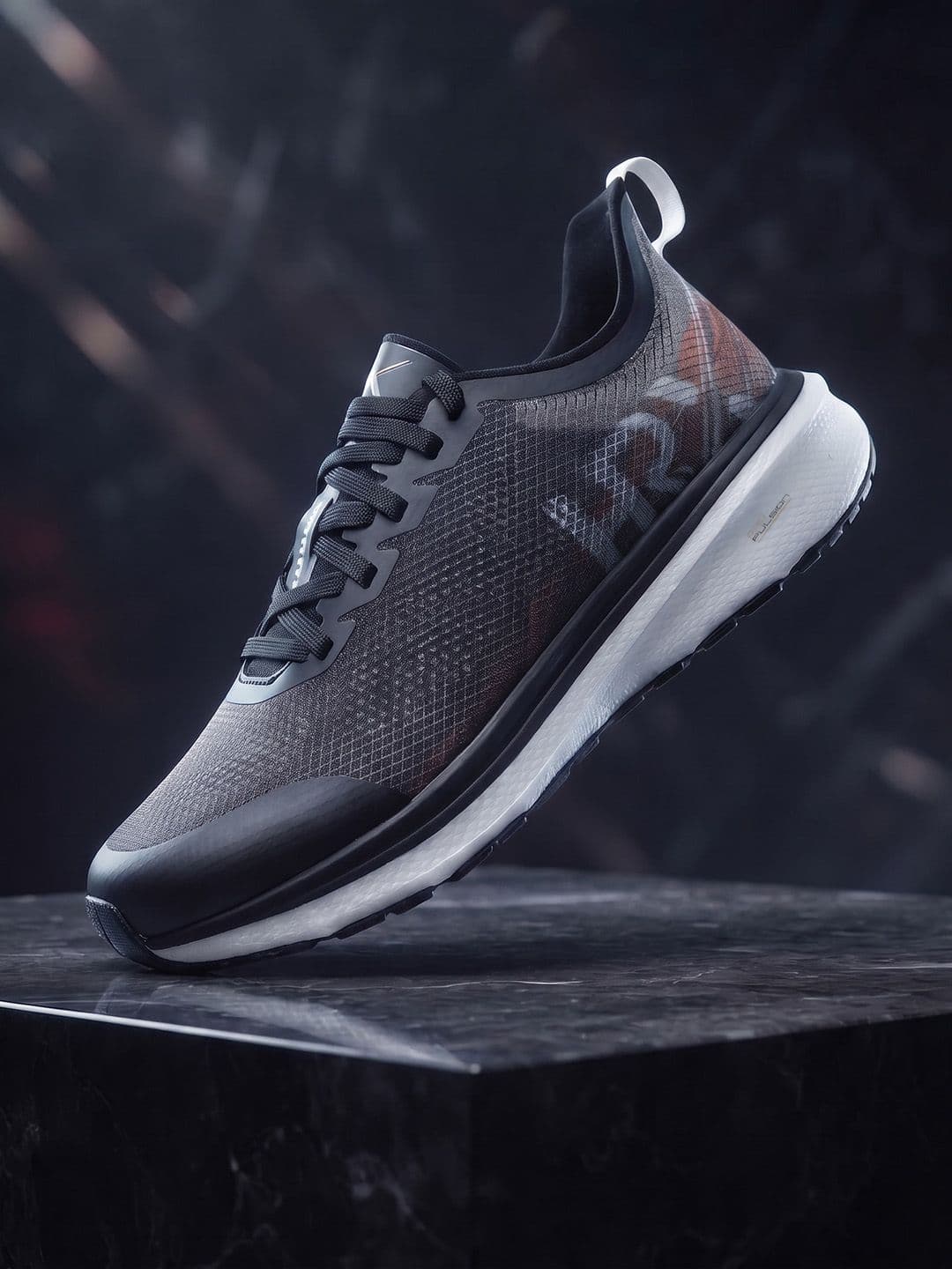 HRX by Hrithik Roshan Men Black Propulsion Running Shoes - view 1