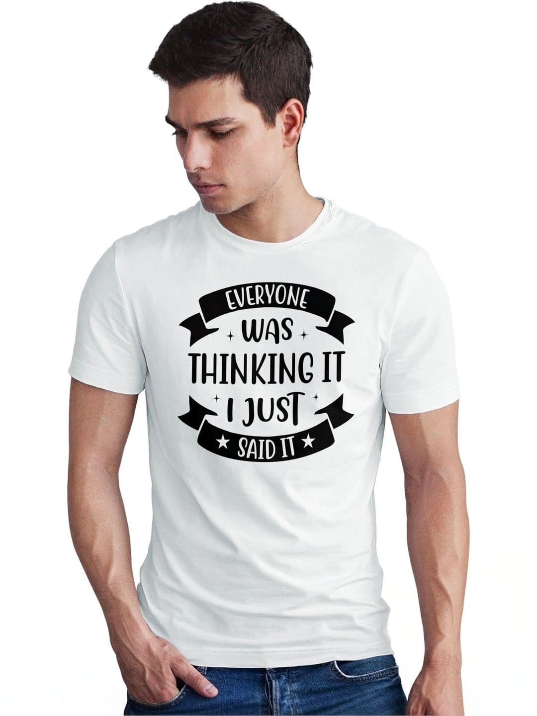Seekbuylove Men Typography Printed T-shirt - view 1