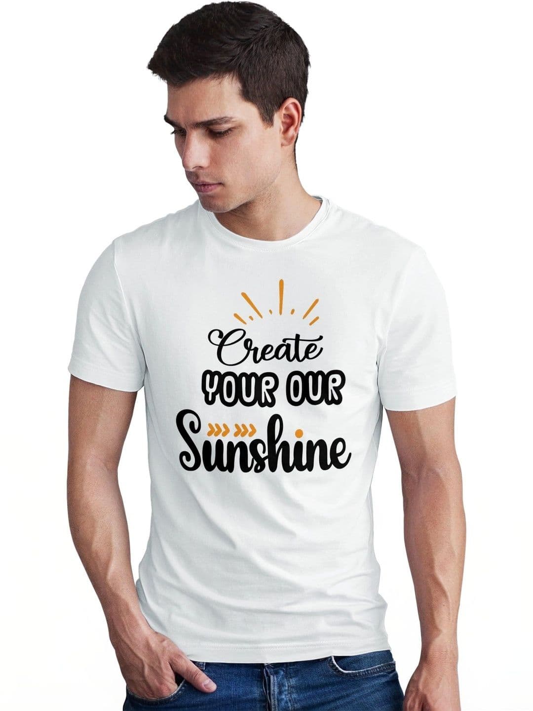 Seekbuylove Men Typography Printed T-shirt - view 1