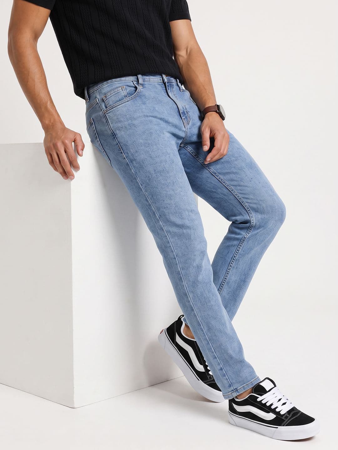 The Roadster Life Co. Men Slim Fit Stretchable Jeans - view 1