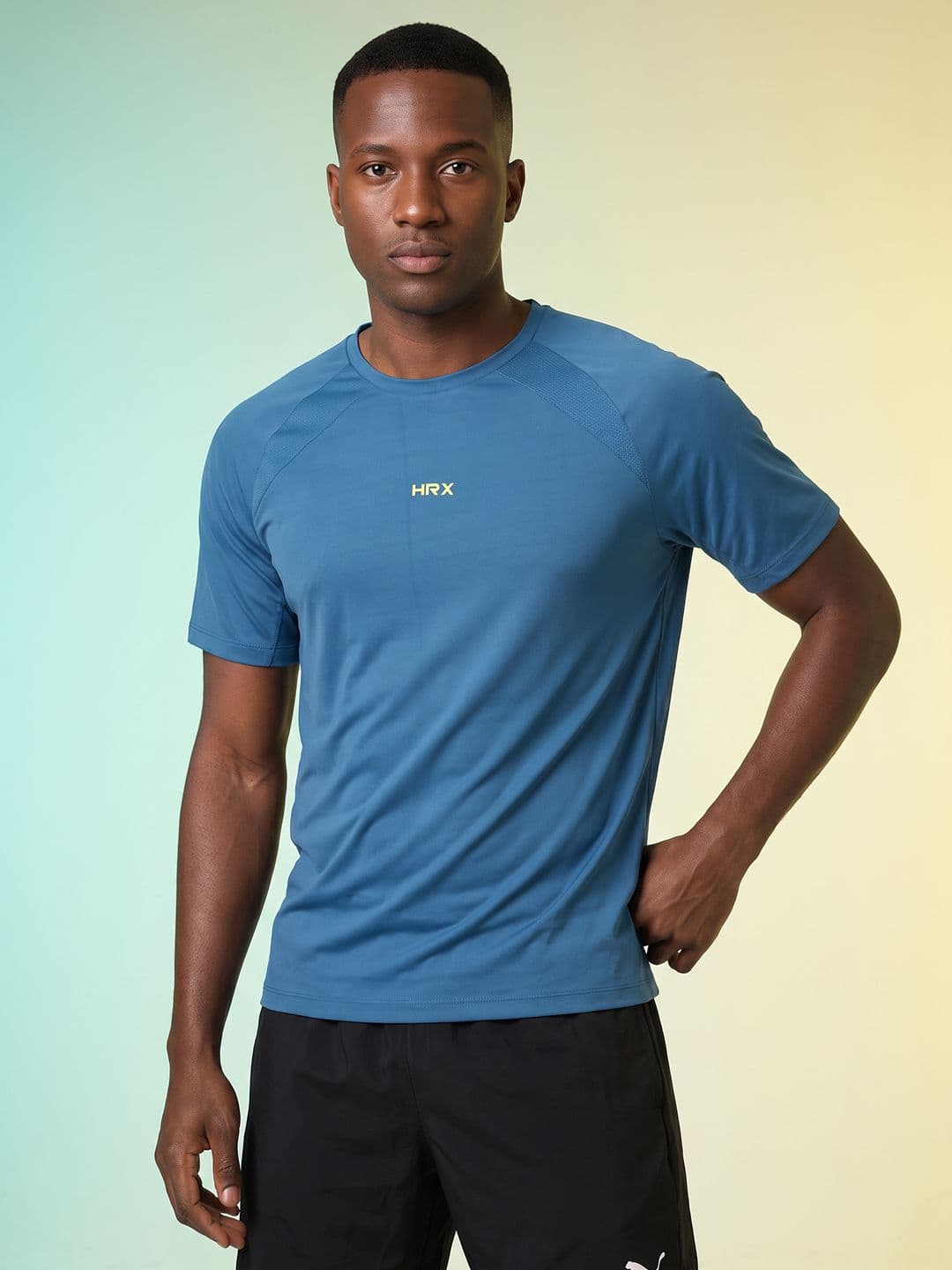 HRX by Hrithik Roshan Rapid-Dry Training T-shirt - view 1