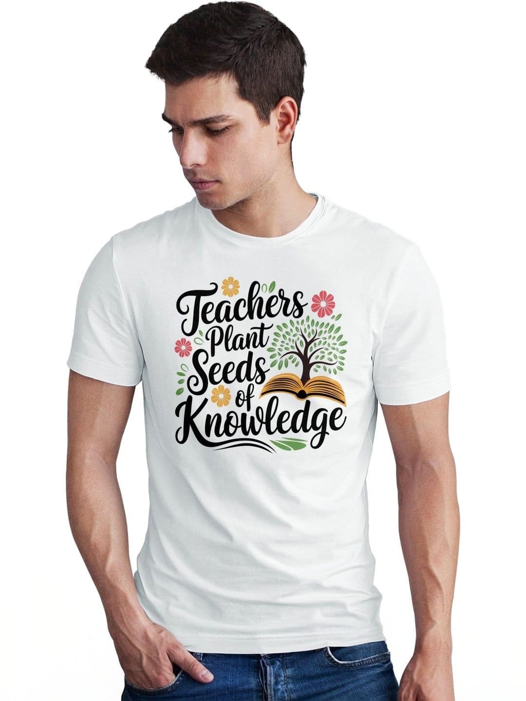 Seekbuylove Men Typography Printed T-shirt - view 1