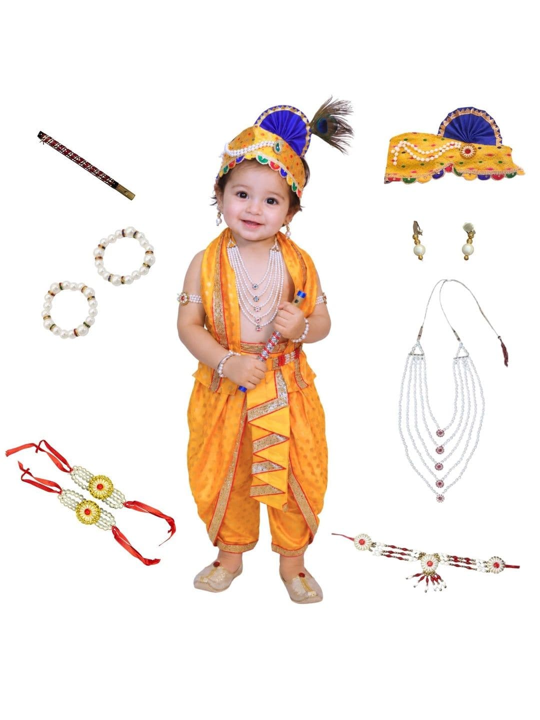 Kaku Fancy dresses Unisex Kids Top with Dhoti Pants - view 1