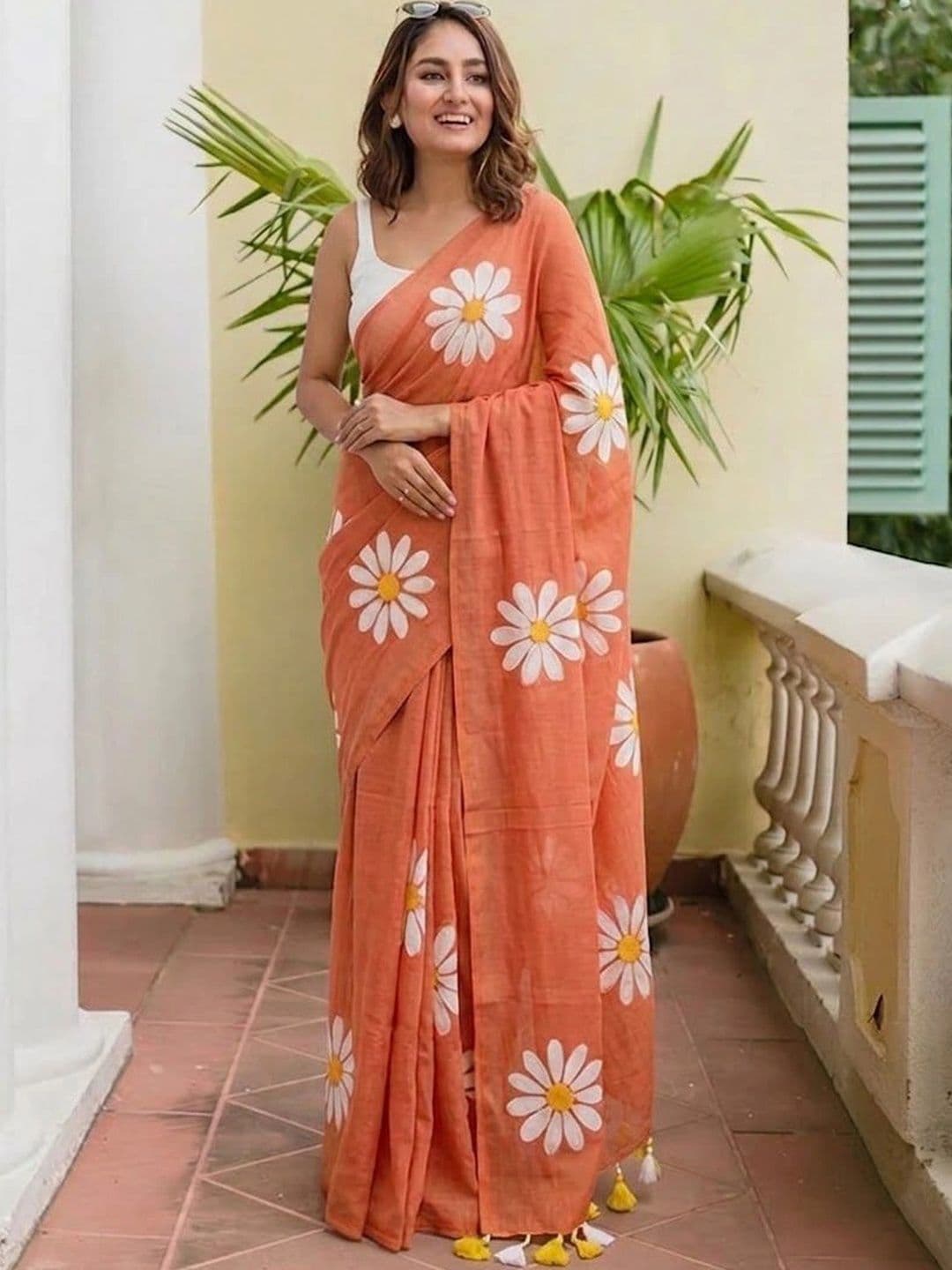 vidhyarani Silk Cotton Saree - view 1