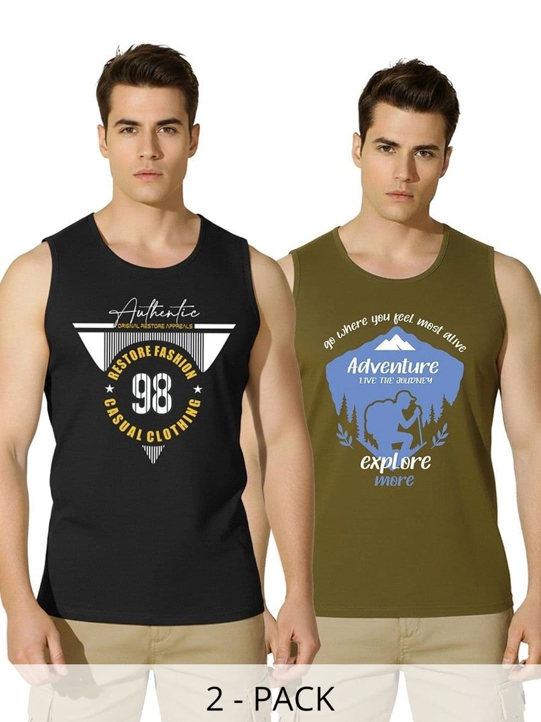 SKY HARBOAR Men 2 Printed T-shirt - view 1