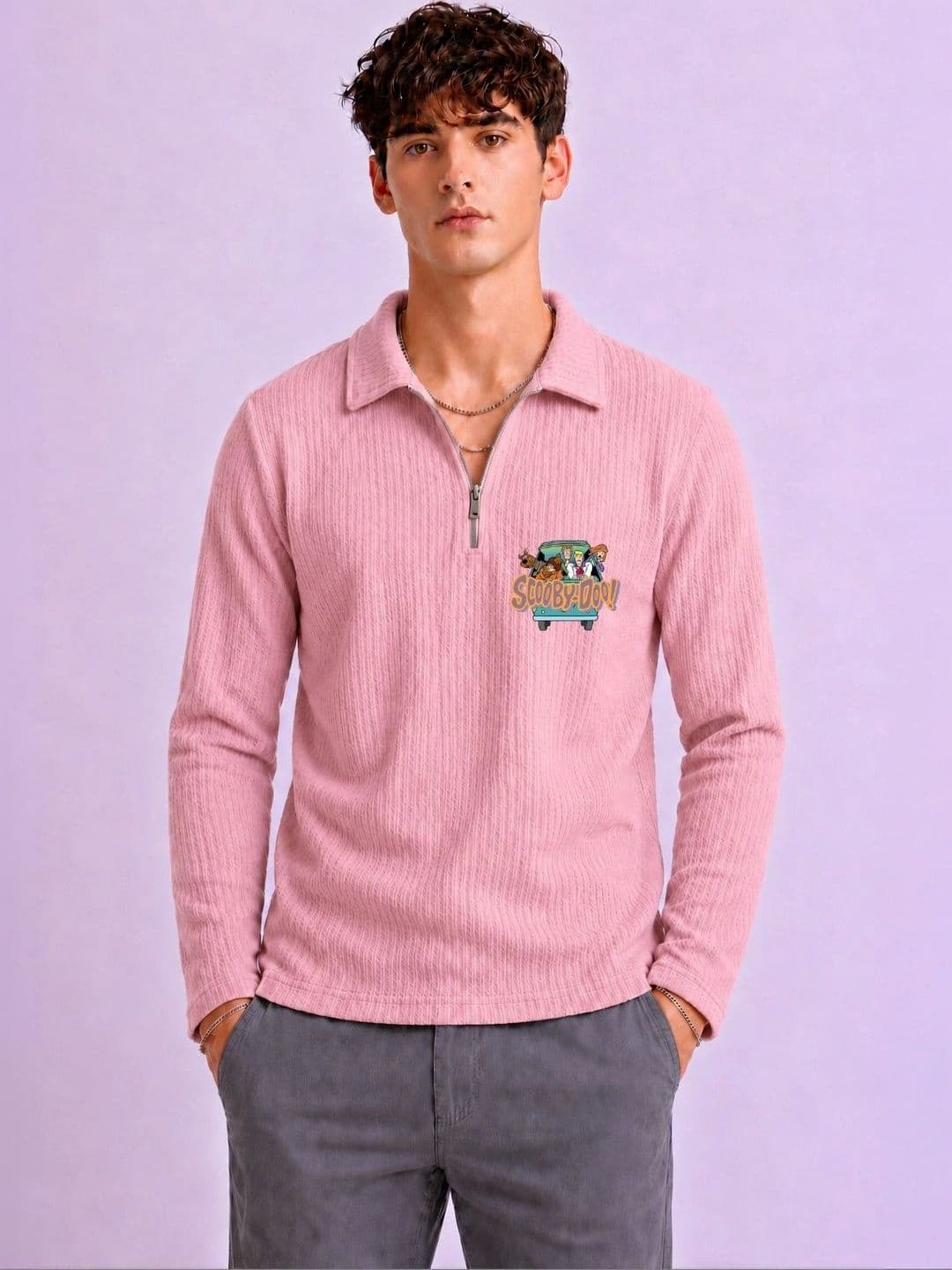 Mobox Men Polo Collar T-shirt - view 1