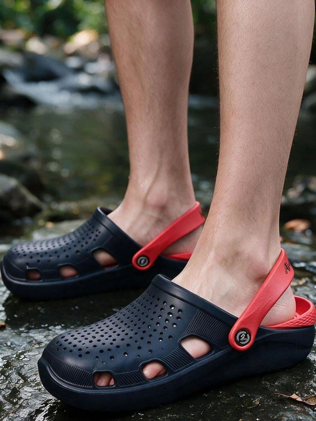 Impakto Men Lightweight & Breathable EVA Waterproof with Backstrap Slip-on Clogs - view 1