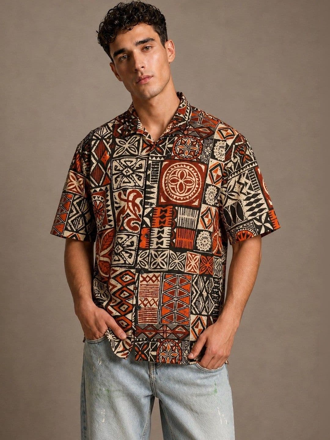 Mast & Harbour Men Classic Printed Casual Shirt - view 1