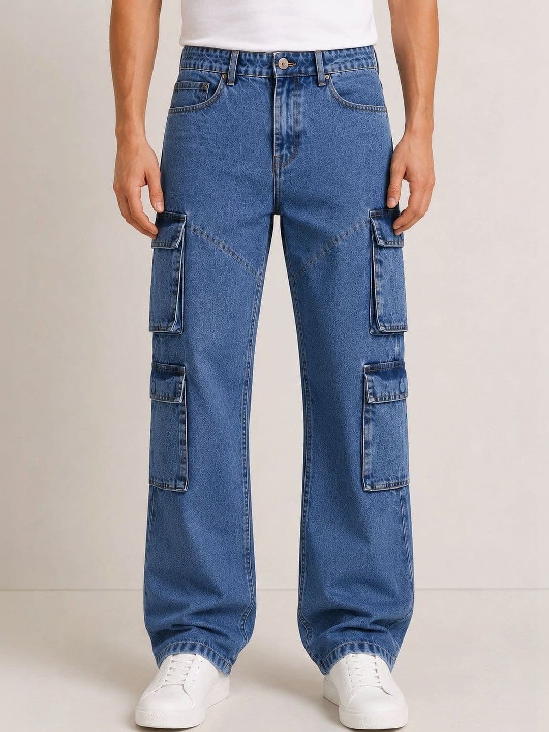 NOWI Men Straight Fit Mid-Rise Jeans - view 1