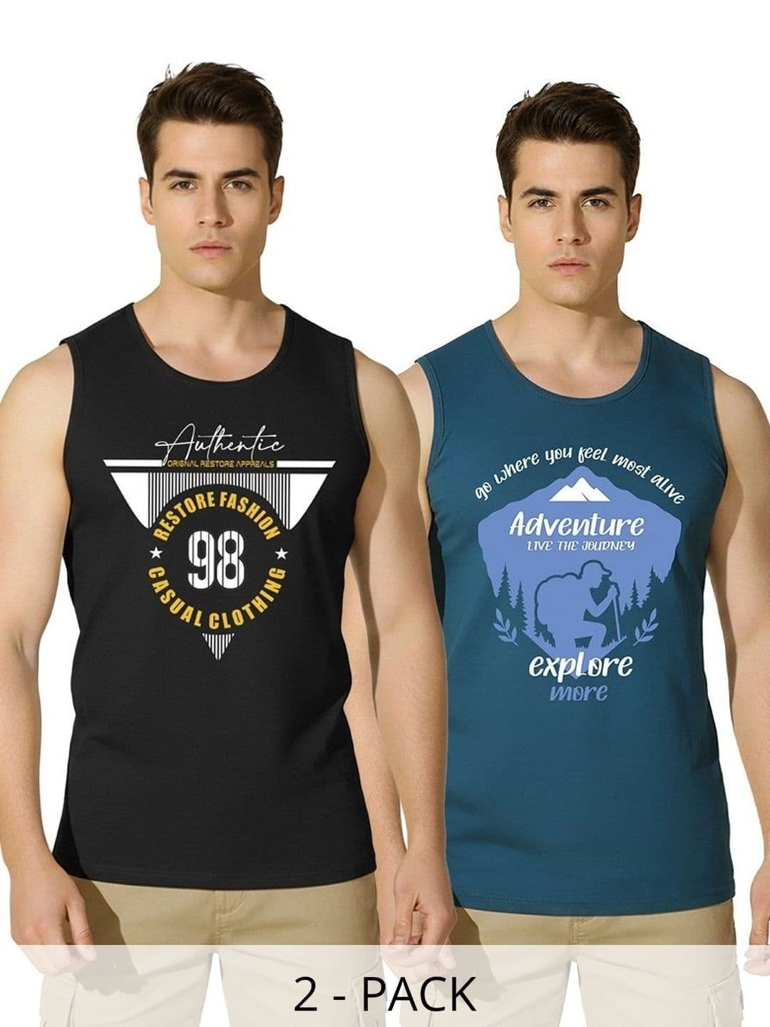 SKY HARBOAR Men 2 Printed T-shirt - view 1