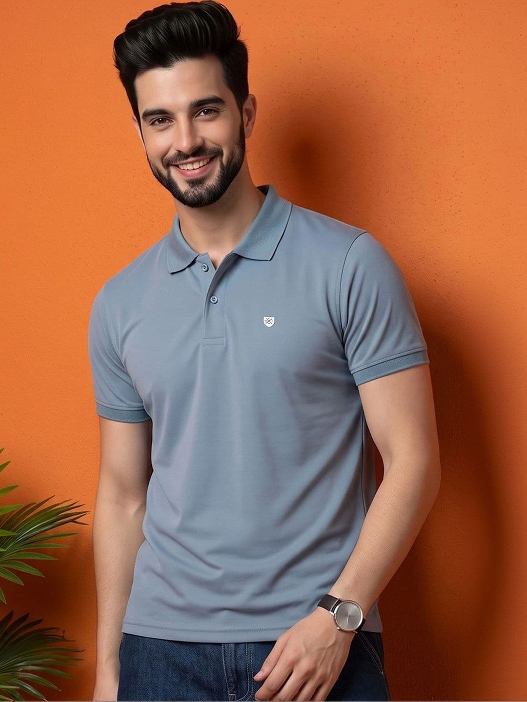 OGEN Men Polo Collar T-shirt - view 1