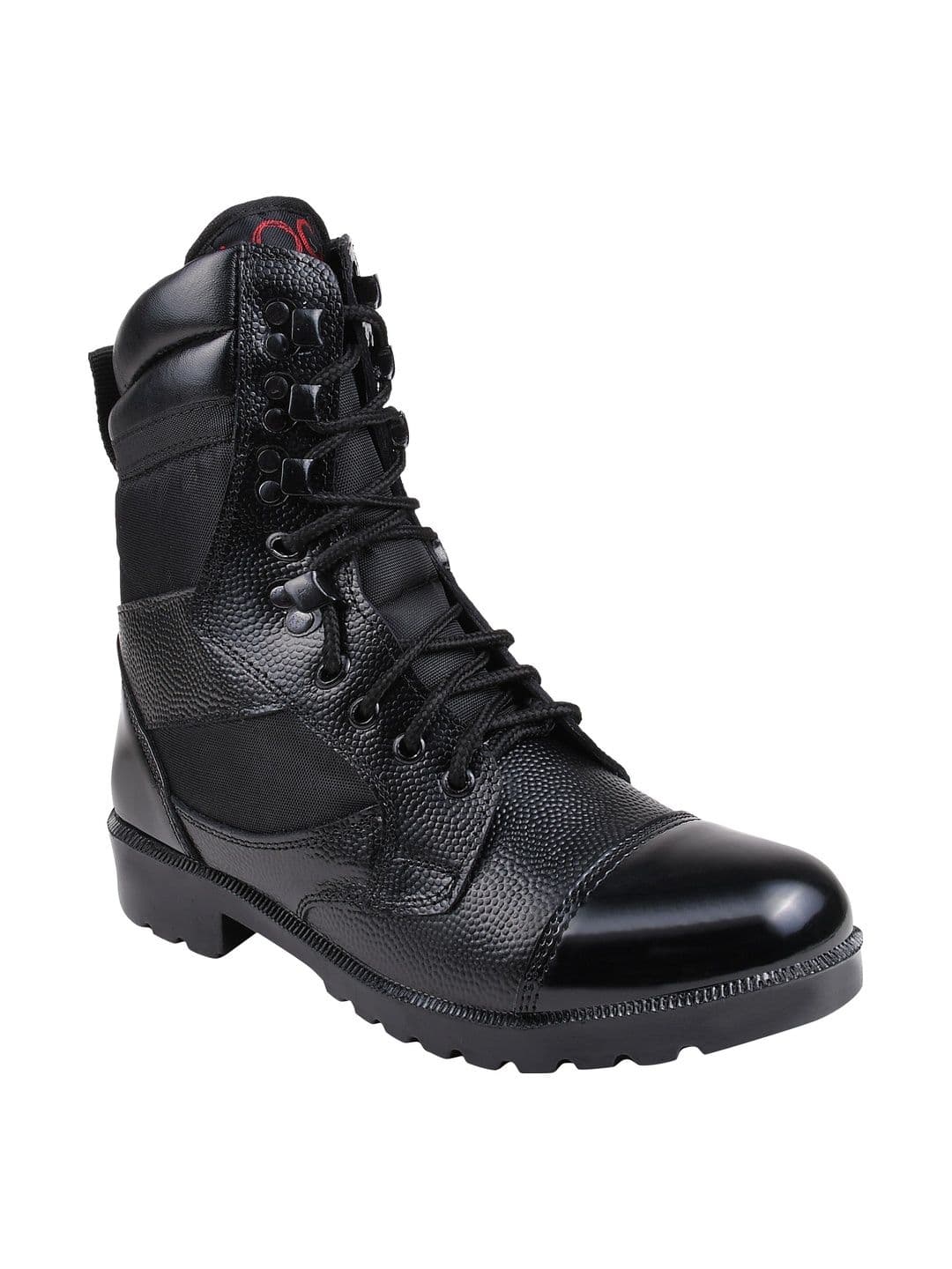 Benera Men Textured Leather High-Top Trekking Shoes - view 1