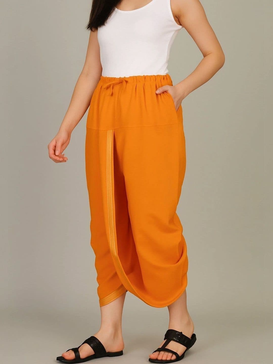 Radhika Handloom Men Dhoti Pants Dhotis - view 1
