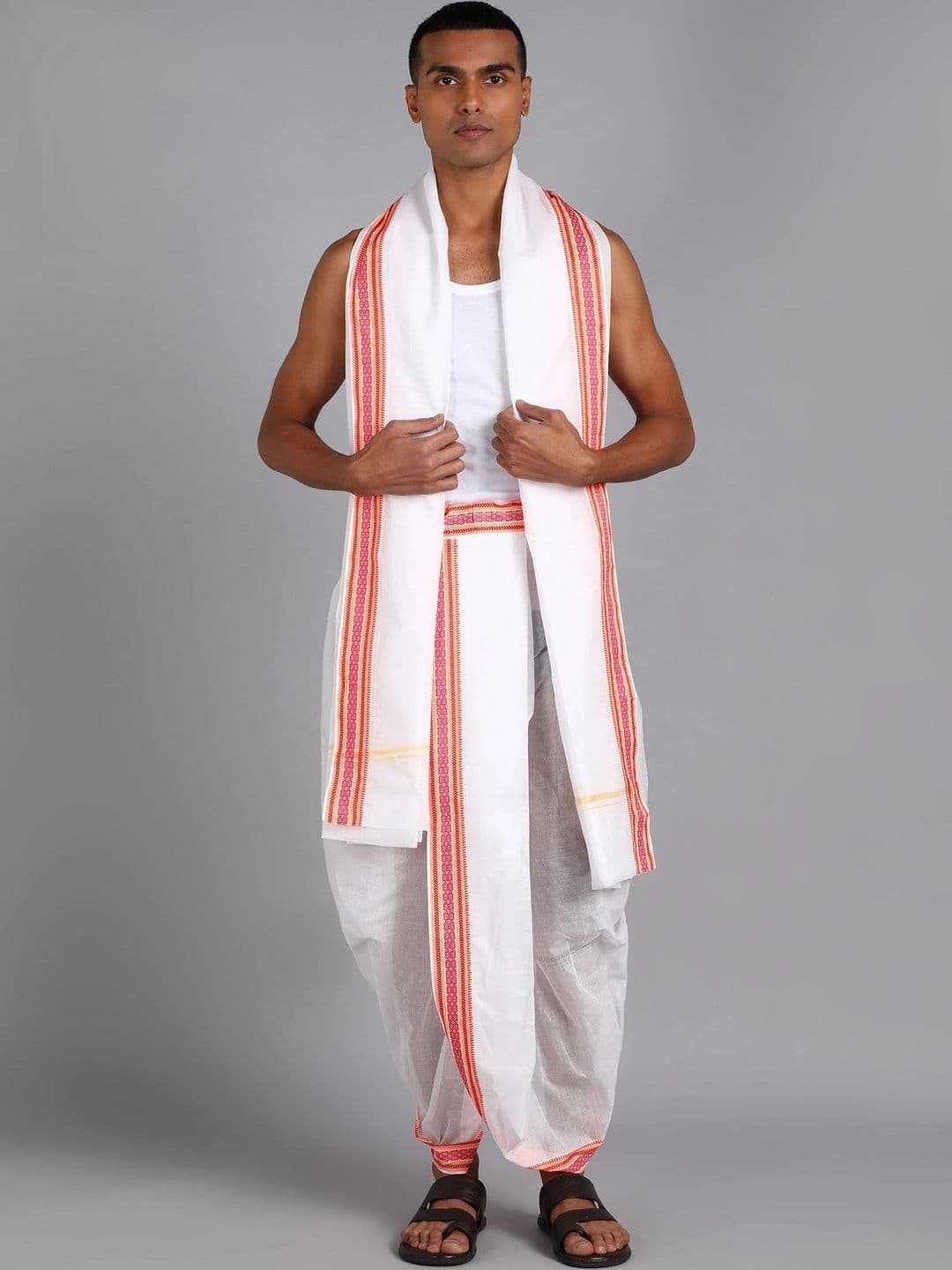 Sac Shree Aparajeet Creations Men Cotton Dhoti Dhotis - view 1